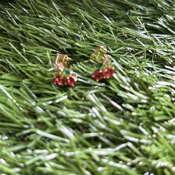 Gold Filled Cherry 🍒 earrings - Picture 3 of 4